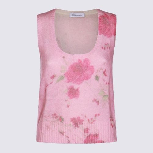 Blumarine Pink Wool Top - Blumarine - Modalova