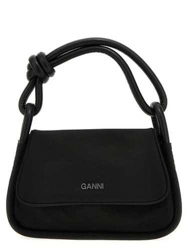 Ganni Knot Flap Over Shoulder Bag - Ganni - Modalova