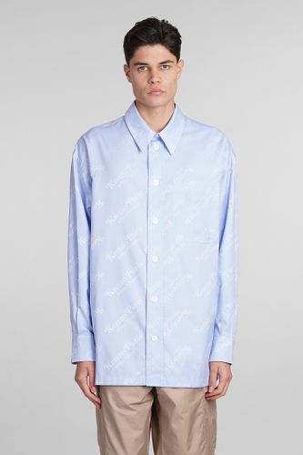 Kenzo Shirt In Cyan Cotton - Kenzo - Modalova
