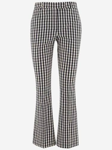 QL2 Checked Flared Pants - QL2 - Modalova