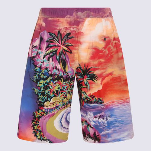 Multicolour Cotton Shorts - Dolce & Gabbana - Modalova