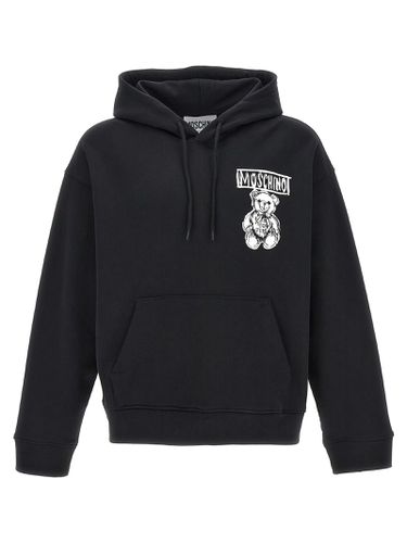 Moschino Logo Print Hoodie - Moschino - Modalova