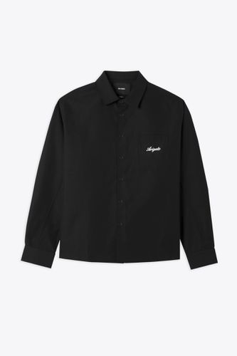 Flow Overshirt Black shirt with chest pocket and logo - Flow overshirt - Axel Arigato - Modalova