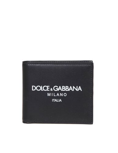 Wallet In Leather - Dolce & Gabbana - Modalova