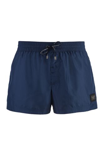 Logo Print Swim Shorts - Dolce & Gabbana - Modalova