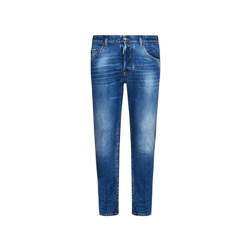 Dsquared2 Cotton Denim Skater Jeans - Dsquared2 - Modalova