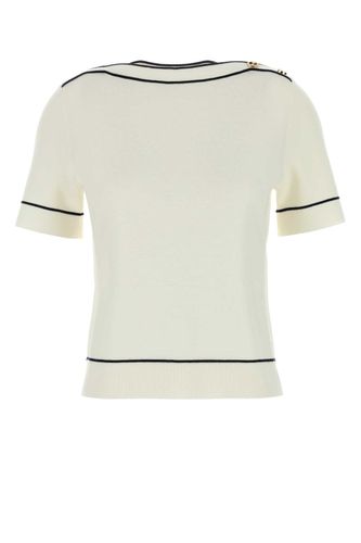 Gucci Ivory Wool Sweater - Gucci - Modalova