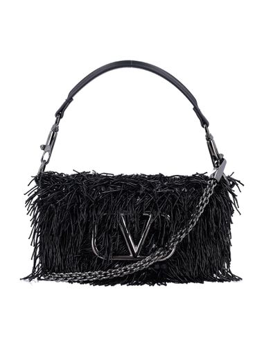 Locò Small Embroidered Shoulder Bag - Valentino Garavani - Modalova