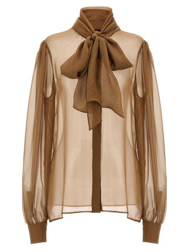 Saint Laurent Muslin Silk Shirt - Saint Laurent - Modalova