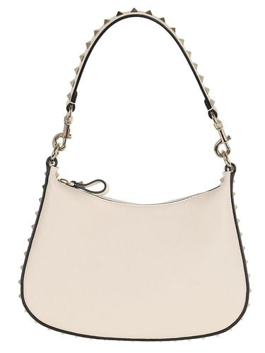 Garavani Rockstud Zip-up Small Shoulder Bag - Valentino Garavani - Modalova