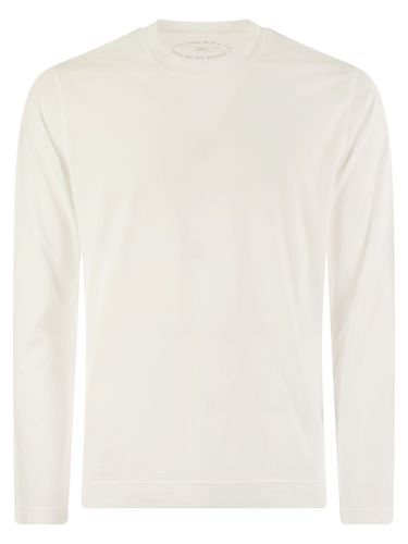 Extreme Long-sleeved Giza Cotton T-shirt - Fedeli - Modalova