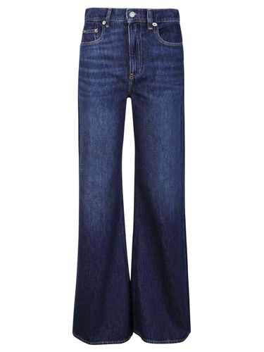 Whiskered-effect Wide-leg Jeans - Ralph Lauren - Modalova