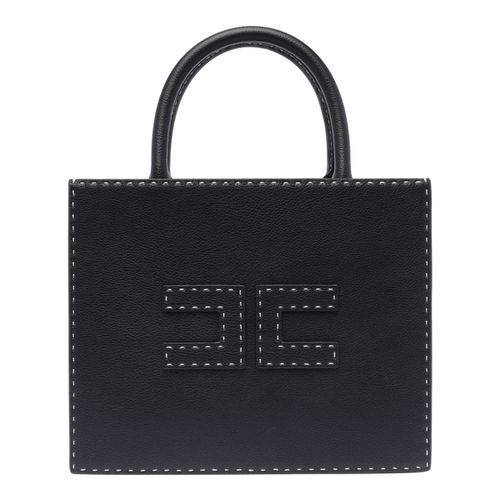 Elisabetta Franchi Logo Handbag - Elisabetta Franchi - Modalova