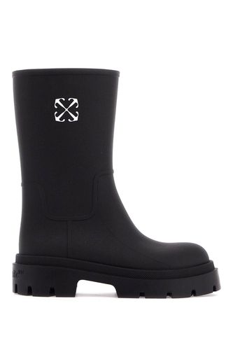 Off-White arrow Black Pvc Boots - Off-White - Modalova