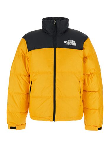 Nupste And Black Down Jacket With High Neck And Logo On Front And Back In Tech Fabric Man - The North Face - Modalova