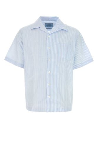 Prada Printed Poplin Shirt - Prada - Modalova