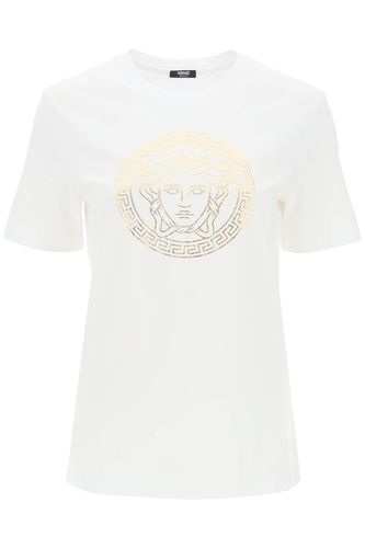 Versace Medusa Crew-neck T-shirt - Versace - Modalova