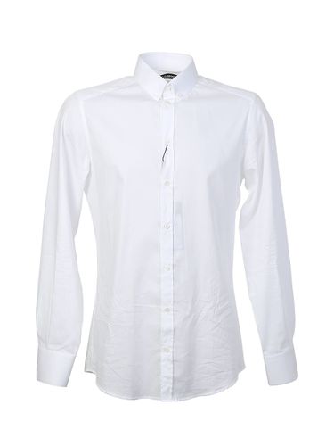 Textured Cotton Shirt - Dolce & Gabbana - Modalova