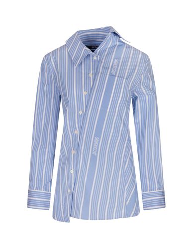 La Chemise Pablo Asymmetric Striped Shirt - Jacquemus - Modalova