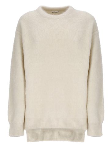 Ivory Alpaca Blend Sweater - Jil Sander - Modalova