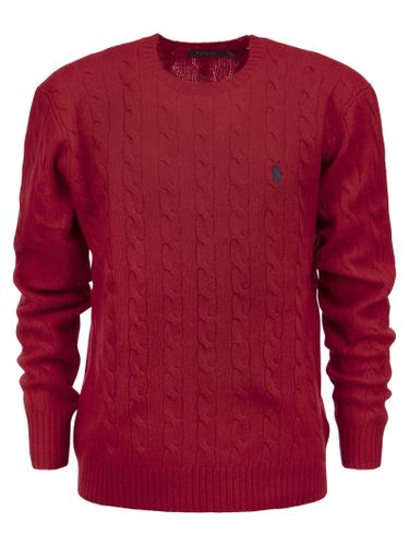 Wool And Cashmere Cable-knit Sweater - Polo Ralph Lauren - Modalova