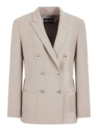 Double-breasted Blazer - Giorgio Armani - Modalova