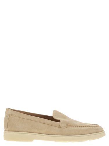 Santoni Suede Moccasin - Santoni - Modalova