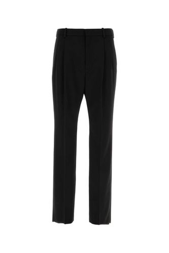 Saint Laurent Black Wool Pant - Saint Laurent - Modalova