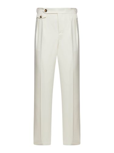 Tapered Trousers With Pleats - Brunello Cucinelli - Modalova