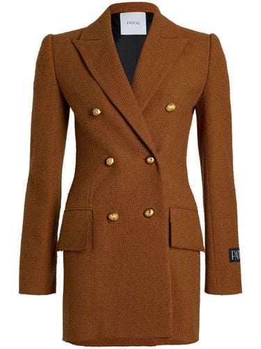 Patou Brown Wool Blend Blazer - Patou - Modalova