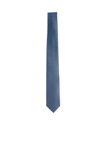 Salvatore Ferragamo Ties Clear Blue - Ferragamo - Modalova