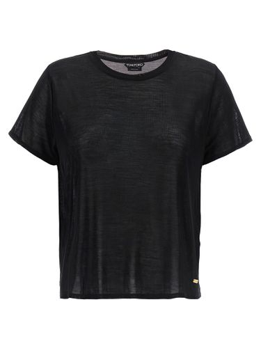 Tom Ford Silk T-shirt - Tom Ford - Modalova