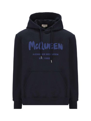Logo Hoodie Sweatshirt - Alexander McQueen - Modalova