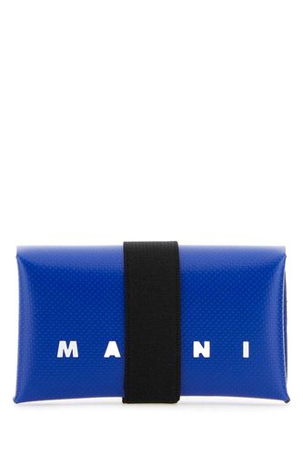 Marni Blue Pvc Wallet - Marni - Modalova