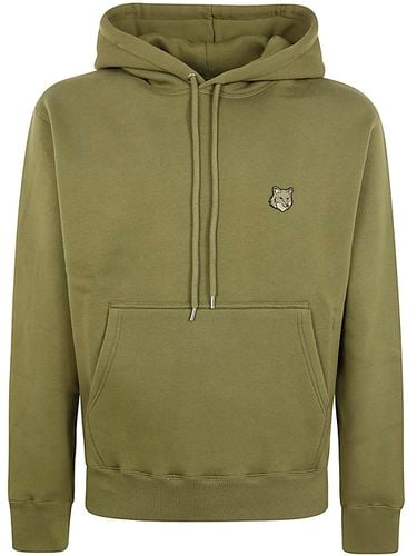 Bold Fox Head Patch Comfort Hoodie - Maison Kitsuné - Modalova