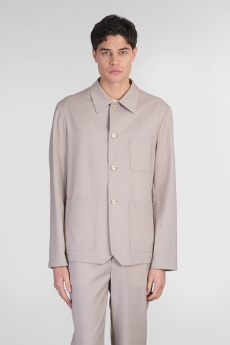 Barena Visal Shirt In Beige Wool - Barena - Modalova