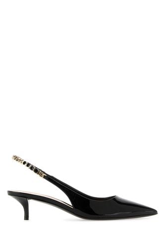 Gucci Black Leather Signoria Pumps - Gucci - Modalova