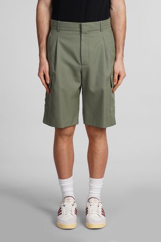 Shorts In Khaki Wool - Drôle de Monsieur - Modalova