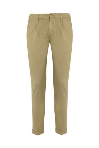 Fay Slim Gabardine Trousers - Fay - Modalova