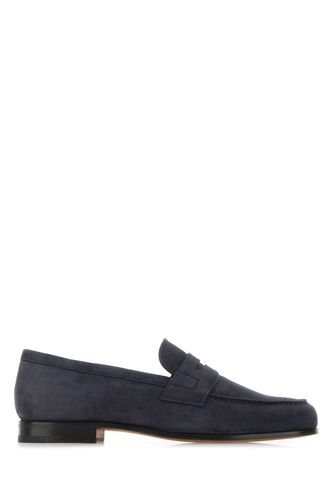 Blue Leather Heswall Loafers - Church's - Modalova