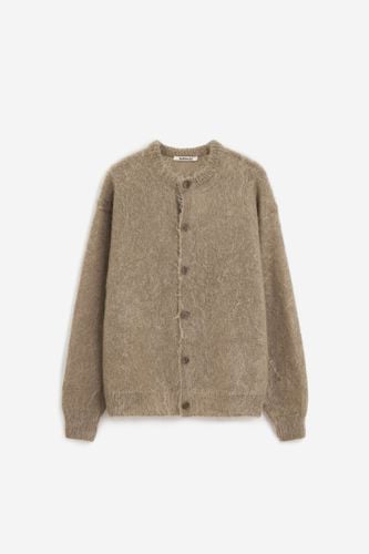 Auralee Brushed Kid Mohair Cardigan - Auralee - Modalova