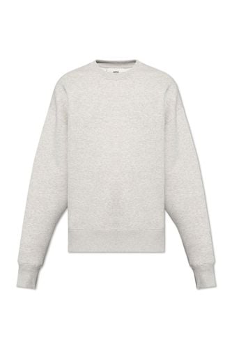 Rib Trim Plain Sweatshirt - Ami Alexandre Mattiussi - Modalova