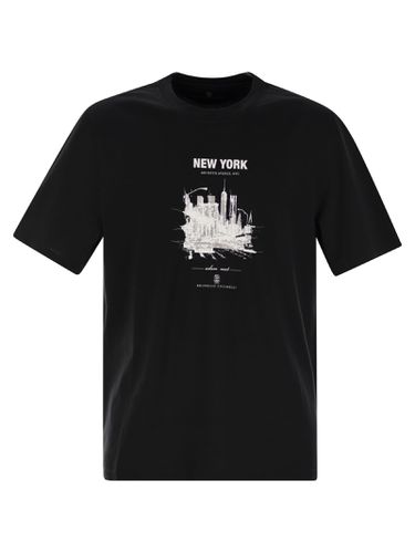 New York Jersey T-shirt - Brunello Cucinelli - Modalova