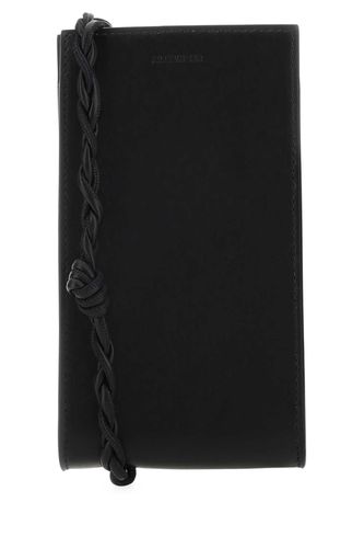 Jil Sander Black Leather Phone Case - Jil Sander - Modalova