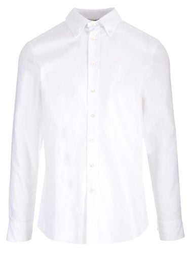 White Shirt With Embroidered Logo - Etro - Modalova