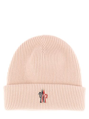 Beanie Hat With Logo - Moncler Grenoble - Modalova