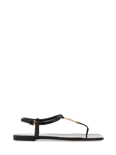 Versace Medusa 95 Flat Sandals - Versace - Modalova