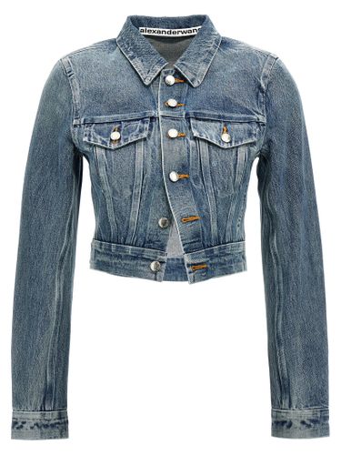 Alexander Wang slim Trucker Jacket - Alexander Wang - Modalova