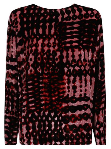 Printed Oversized Top - Gianluca Capannolo - Modalova