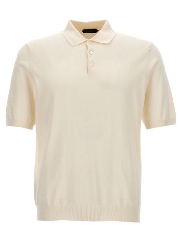 Zanone Cotton Polo Shirt - Zanone - Modalova